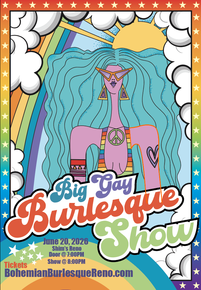 Bohemian Burlesque Big Gay Burlesque Show 2026 poster